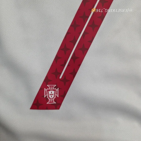 Nike Portugal FPF Cristiano Ronaldo #7 2018/2019 Away White Jersey Euro 2020 Qua